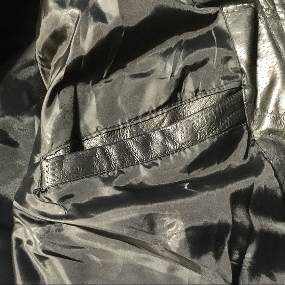 Cellini Vintage Genuine Leather Bomber Jacket - Picture 5 of 10